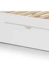 Julian Bowen Nova Single White & Wood Effect Bunk Bed - thumbnail 8