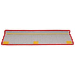 Berkfield Home Decorative Carpet Stair Treads 15 pcs 65x21x4 cm Red - Size: Medium - thumbnail 5
