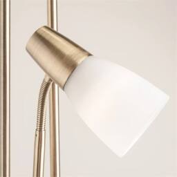 SPETLEK Floor Lamp Mother & Child Antique Brass in Gold - thumbnail 2