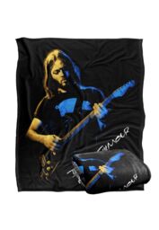 David Gilmour Tonal Photograph Silky Touch Super Soft Throw Blanket 152 X 127 cm in White - thumbnail 2
