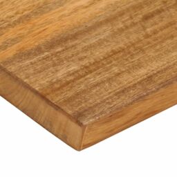 Berkfield Home Table Top Live Edge 100x60x2.5 cm Solid Wood Mango in Brown - thumbnail 6