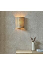 Netlighting Longshore Shade Wall Lamp Natural Seagrass Matt Black - thumbnail 5