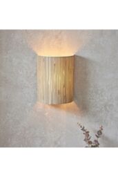 Netlighting Longshore Shade Wall Lamp Natural Seagrass Matt Black - thumbnail 2