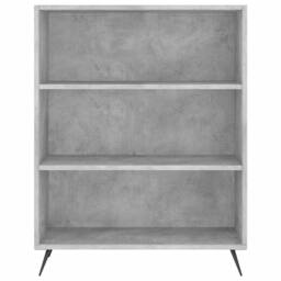 Berkfield Home Highboard Concrete Grey 69.5x32.5x180 cm Engineered Wood - thumbnail 5