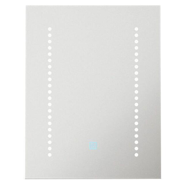 Loops 390 x 500mm IP44 LED Bathroom Mirror - Tunable White - Demister & Shaver Socket - image 1