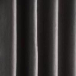 Luxury Living Palace Diamante Ring Top Blackout Curtains in Charcoal - Size: 168 cm width x 183 cm drop - thumbnail 4