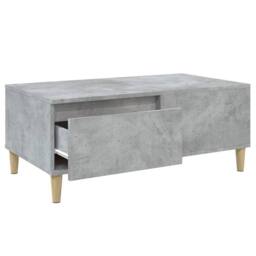 Berkfield Home Coffee Table Concrete Grey 90x50x36.5 cm Engineered Wood - thumbnail 6