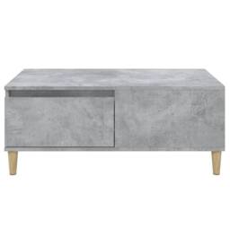 Berkfield Home Coffee Table Concrete Grey 90x50x36.5 cm Engineered Wood - thumbnail 7
