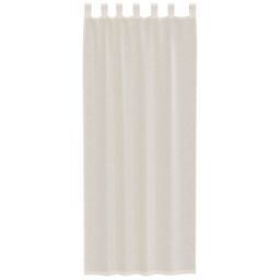 Berkfield Home Voile Curtains with Tab Top 2 pcs Cream - thumbnail 4