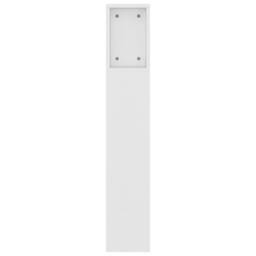 Berkfield Home Headboard Cabinet White 160x18.5x104.5 cm - thumbnail 5
