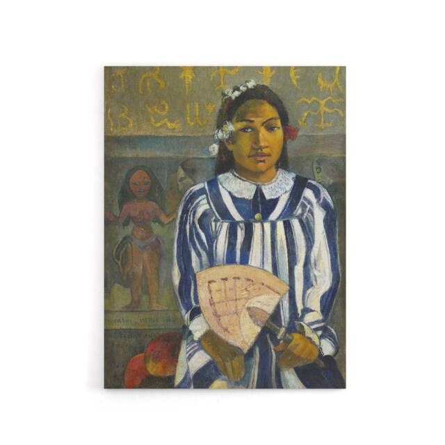 "Artery8 The Ancestors of Tehamana Paul Gauguin Canvas Wall Art Print - Size: W18"" x H24""" - image 1
