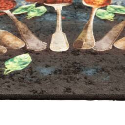 Berkfield Home Kitchen Rug Multicolour 60x180 cm Washable Anti Slip - Size: 100 cm diameter - thumbnail 6