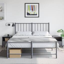 Berkfield Home Stylish Bedside Cabinets 2 pcs Anthracite 36x39x43.5 cm Steel in Dark Grey - thumbnail 1