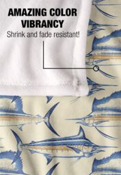 JQ Licensing Billfish Fishing Pattern 2 Silky Touch Super Soft Throw Blanket 152 X 127 cm in White - thumbnail 4
