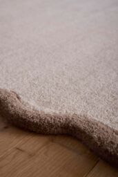 Origins Scalloped Elsie Natural/Brown in Natural - Size: 120 cm x 170 cm - thumbnail 5