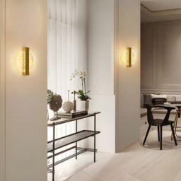 COMELY 12W Indoor Wall Lights, Modern Gold Wall Lights, 3000K/4500K/6500K - thumbnail 6