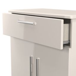 Ready Assembled 2 U Windsor 1 Drawer 2 Door Sideboard (Ready Assembled) in Taupe - thumbnail 6