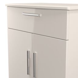 Ready Assembled 2 U Windsor 1 Drawer 2 Door Sideboard (Ready Assembled) in Taupe - thumbnail 4