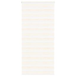 Berkfield Home Zebra Blind Marble Beige 100x200 cm Fabric Width 95.9 cm Polyester - thumbnail 1