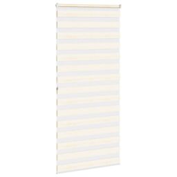 Berkfield Home Zebra Blind Marble Beige 100x200 cm Fabric Width 95.9 cm Polyester - thumbnail 4