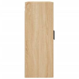 Berkfield Home Wall Mounted Cabinets 2 pcs Sonoma Oak 69.5x34x90 cm in Light Tan - thumbnail 7