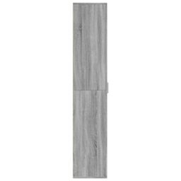 Berkfield Home Highboard Grey Sonoma 60x35x180 cm Engineered Wood - Size: 60 x 35 x 180 cm - thumbnail 4