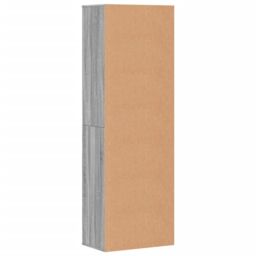 Berkfield Home Highboard Grey Sonoma 60x35x180 cm Engineered Wood - Size: 60 x 35 x 180 cm - thumbnail 5