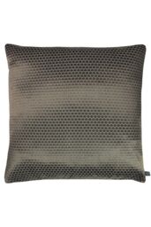 Prestigious Textiles Emboss Metallic Mosaic Tile Cushion in Brown - Size: 55 cm x 55 cm - thumbnail 1