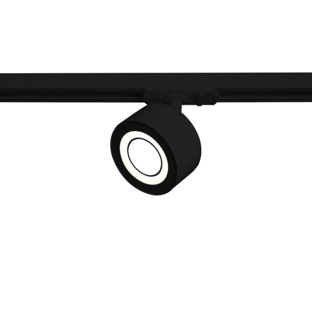 Nordlux Modern Indoor Track Spot Light Black Metal Intergrated LED 3-Level Dimming - Mains Powered, IP20 - image 1