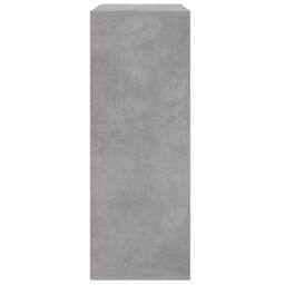 Berkfield Home Sideboard Concrete Grey 60x31x84 cm Engineered Wood - Size: 60 x 31 x 84 cm - thumbnail 6