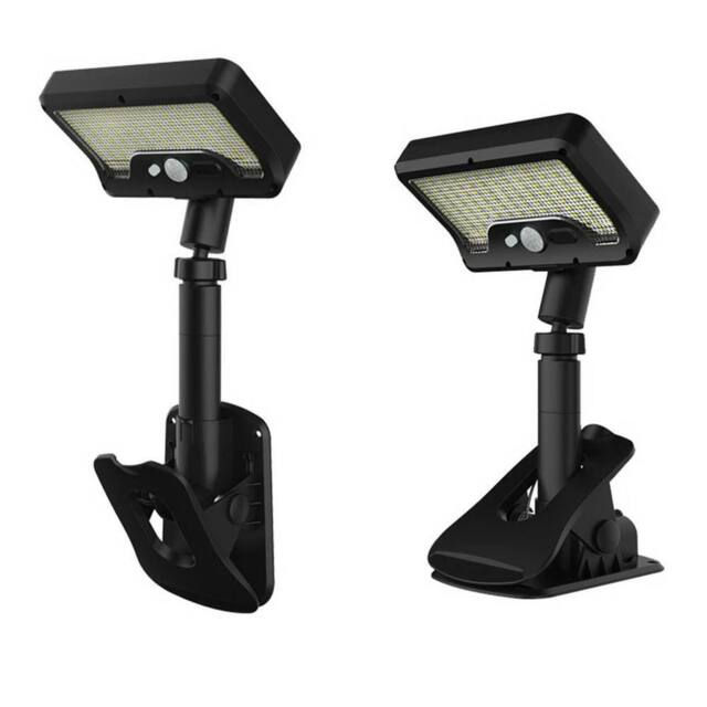 Havendro 2PCS Clip on Solar Light Outdoor LED Waterproof Motion Sensor in Black - image 1