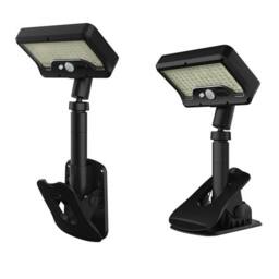 Havendro 2PCS Clip on Solar Light Outdoor LED Waterproof Motion Sensor in Black - thumbnail 1