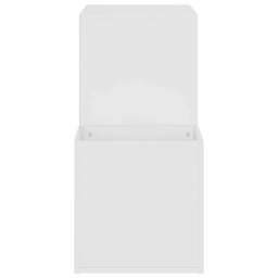 Berkfield Home Hall Shoe Cabinet White 105x35.5x70 cm Engineered Wood - thumbnail 6