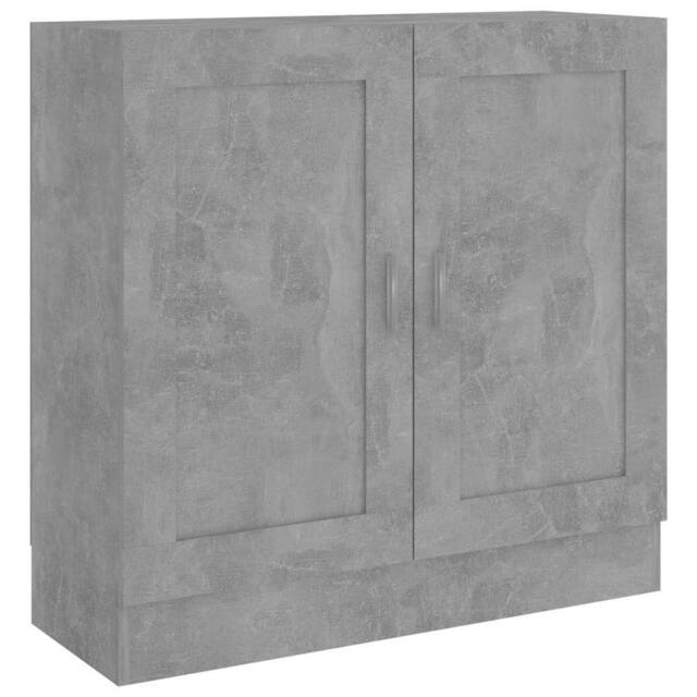 Berkfield Home Book Cabinet Concrete Grey 82.5x30.5x80 cm Engineered Wood - image 1