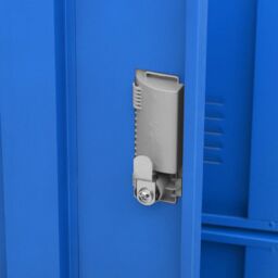 Berkfield Home Locker Cabinet Light Grey & Blue 90x45x92.5 cm Steel - thumbnail 6