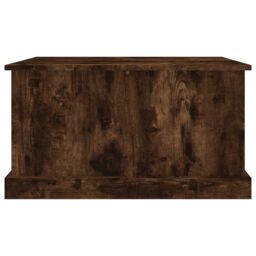 Berkfield Home Storage Box Smoked Oak 70x40x38 cm Engineered Wood in Brown - Size: 70 x 40 x 38 cm - thumbnail 6