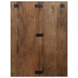 Berkfield Home Bedside Cabinet Multicolour 60x32x80 cm Solid Wood Reclaimed - Size: 60 x 32 x 80 cm - thumbnail 5