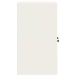 Berkfield Home File Cabinet White 90x40x70 cm Steel - Size: 90 x 40 x 70 cm - thumbnail 5