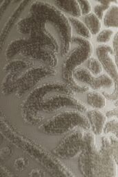 Curtina 'Chateau' Damask Patterned Pair of Eyelet Curtains in Natural - Size: 229 cm width x 229 cm drop - thumbnail 4