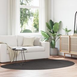 Berkfield Home Rug 'HUARTE' Short Pile Soft & Washable Anthracite 160x230 cm - Size: Medium - thumbnail 1