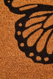 Orsina Filta Butterfly Coir Doormat in Brown - Size: Small - thumbnail 2