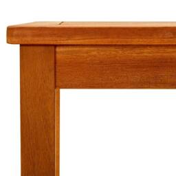Berkfield Home Decorative Garden Coffee Table 110x60x45 cm Solid Acacia Wood in Brown - Size: 110 x 60 x 45 cm - thumbnail 6