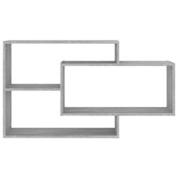 Berkfield Home Wall Shelf Grey Sonoma 104x20x58.5 cm Engineered Wood - thumbnail 3