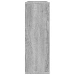 Berkfield Home Wall Shelf Grey Sonoma 104x20x58.5 cm Engineered Wood - thumbnail 4
