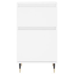 Berkfield Home Sideboard White 40x35x70 cm Engineered Wood - Size: 40 x 35 x 70 cm - thumbnail 5