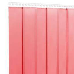 Berkfield Home Door Curtain Red 300 mmx2.6 mm 25 m PVC - thumbnail 3