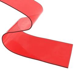 Berkfield Home Door Curtain Red 300 mmx2.6 mm 25 m PVC - thumbnail 6