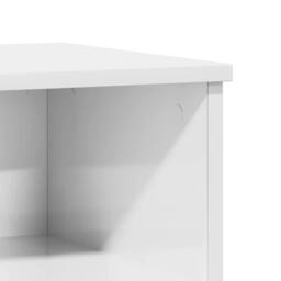 Berkfield Home Bedside Cabinet High Gloss White 40x35x50 cm Engineered Wood - Size: 40 x 35 x 50 cm - thumbnail 8