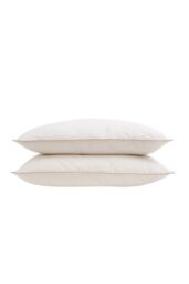 Soak&Sleep Soft As Down Microfibre Standard Pillow Pair - Soft/Medium in White