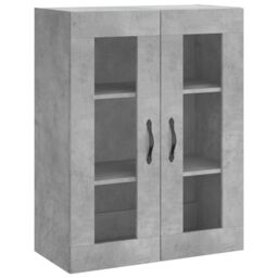 Berkfield Home Highboard Concrete Grey 69.5x34x180 cm Engineered Wood - thumbnail 5